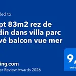 Appt 83m2 Rez De Jardin Dans Parc Prive Balcon Vue شقة *